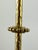 Mid-Century 3-Light Chandelier in Brass and Opaline Glass in the style of Stilnovo, 1950s For Sale - Image 10 of 12