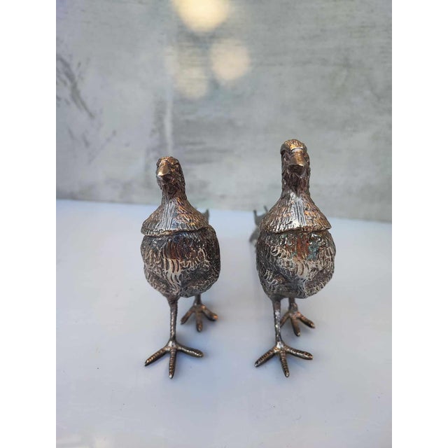 1950s Japanese Peacock Figurines, 1950s, Set of 2 For Sale - Image 5 of 9