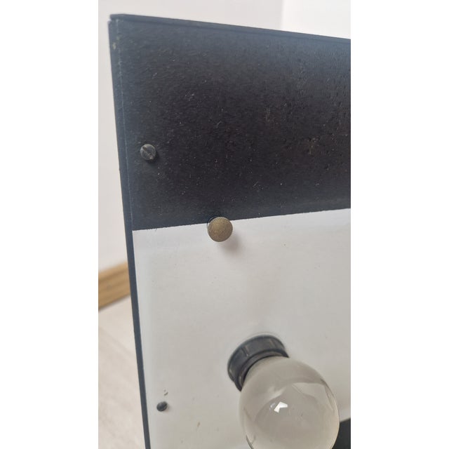 Vintage Accademia Table Lamp in Metal and Canvas by Cini Boeri for Artemide, 1970s For Sale - Image 13 of 18