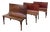 Bistro Benches from Fischel, 1920, Set of 3 For Sale