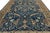 Hand-Knotted Bidjar Vintage Style Wool Rug Midnight Blue Floral Arabesque For Sale - Image 9 of 12