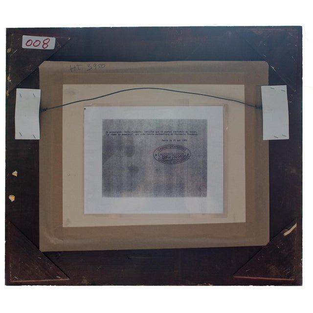 Early 20th Century Paul-Emile Pissarro - Le Champ De Prommiers, Pastel For Sale In Washington DC - Image 6 of 6