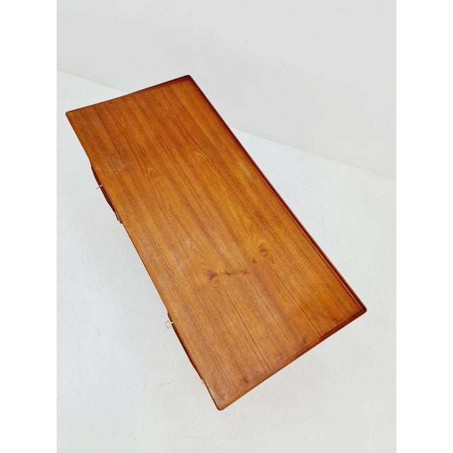 Danish Teak Desk by Peter Løvig Nielsen for Løvig, 1960s For Sale - Image 9 of 11