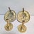 Hollywood Regency Pair of Solid Brass Lion Head Curtain Tiebacks – Hollywood Regency Drapery Holdbacks For Sale - Image 3 of 11