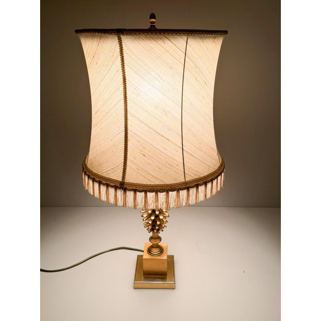 Hollywood Regency Pine Cone Table Lamps from Maison Charles, France, 1970s, Set of 2 For Sale - Image 12 of 18