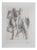 Auguste Rodin, Dante and Virgil on a chimerical horse, Engraving For Sale