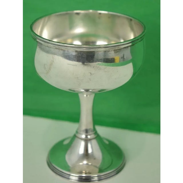 "Fairfield Polo Club" Silver Plate Trophy For Sale - Image 4 of 7