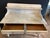 Late 19th Century Large Vintage 19th Century French Marble Top Painted Wash Stand - Perfect for a Sink Vanity For Sale - Image 5 of 12