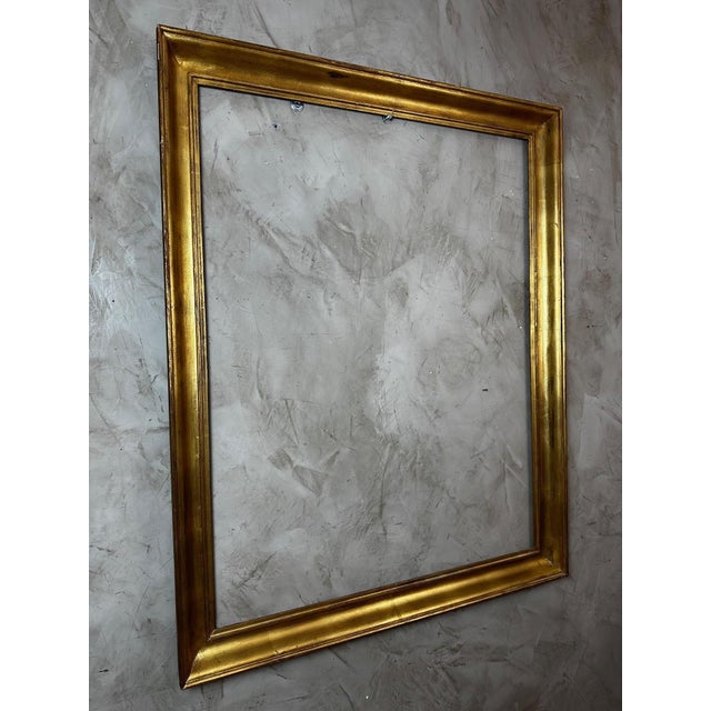Vintage Gold Wooden Frame, 1960s For Sale - Image 13 of 13