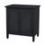 Black Flagstaff 30 in. W Rectangular Wood 2 Door Cane Accent Storage Cabinet, Black Cane For Sale - Image 8 of 8