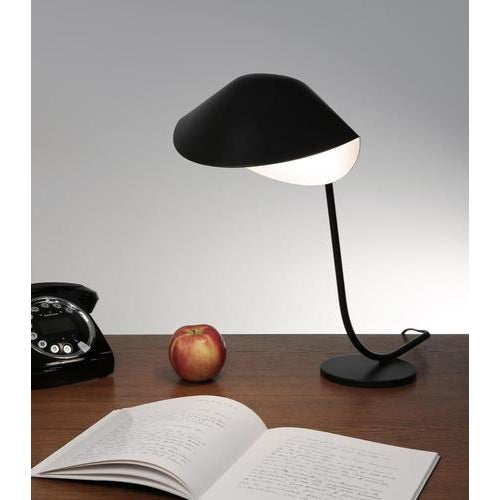 Mid-Century Modern Black Antony Table Lamp from Serge Mouille For Sale - Image 6 of 9