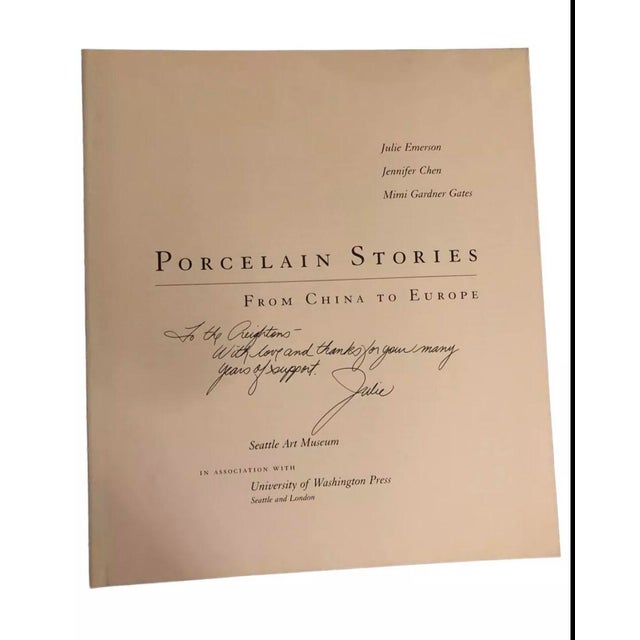 This hardcover book titled "Porcelain Stories: from China to Europe" is a fascinating piece of art history. With 319 pages...