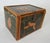Anglo Indian Vintage Anglo-Indian Hand-Painted & Crafted Wood and Brass Apothecary and/or Storage Box For Sale - Image 4 of 18