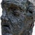 Cobalt Carbonate-Glazed Buño Clay Head Bust, 2010s For Sale - Image 12 of 16