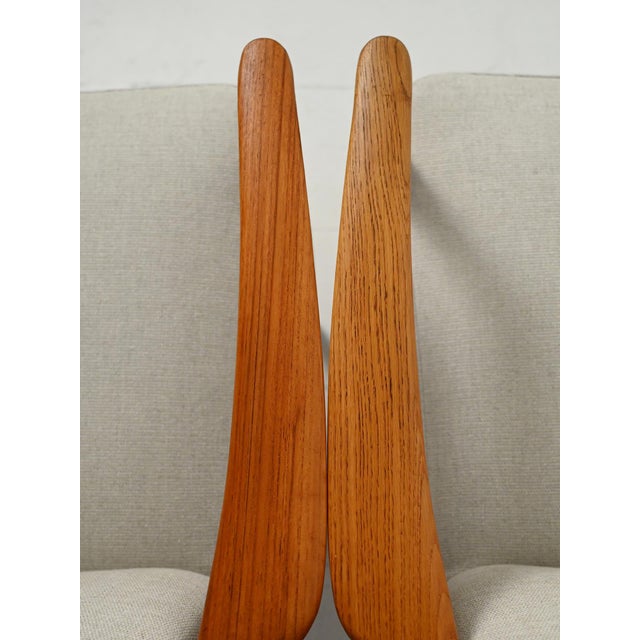 Scandinavian Teak Armchairs, 1960s, Set of 2 For Sale - Image 12 of 13