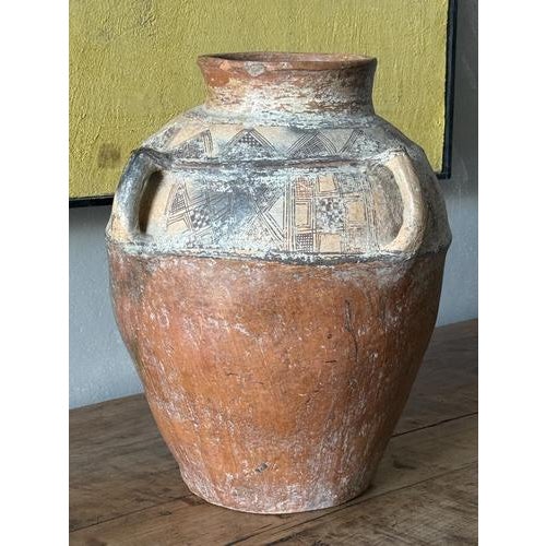 Antique Berber Clay Vase, 1800s For Sale - Image 5 of 8