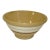 1900s Antique Yellow Ware Stone Ware Batter Bowl For Sale