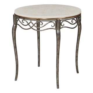 Maitland-Smith Maeve Side Table For Sale