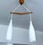 Scandinavian Pendant Light in Teak and Glass, 1960s For Sale - Image 14 of 15