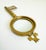 Oversized Brass Skeleton Key Magnifier, Late 20th Century For Sale - Image 9 of 12
