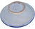 Mid 20th Century Handmade Blue Moorish-Patterned Ceramic-Art Decorative Plate For Sale - Image 9 of 9