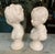 1960s Pair of Blanc De Chine 9” Busts of Victorian Revival Style Children Made by Napco in the 60’s. For Neoclassical, Traditional, Eclectic or Baby Nursery For Sale - Image 5 of 9