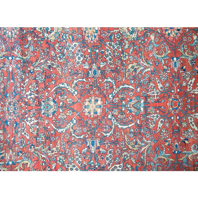 Late 19th Century Persian Sarouk Farahan Rug For Sale - Image 12 of 14