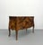 Hollywood Regency Vintage Burl Wood Bombe Chest of Drawers For Sale - Image 3 of 7