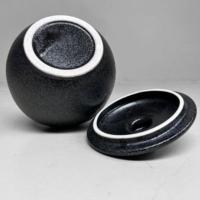 Vintage Japanese Umeboshi Storage Jar with Lid, 1990s For Sale - Image 9 of 13