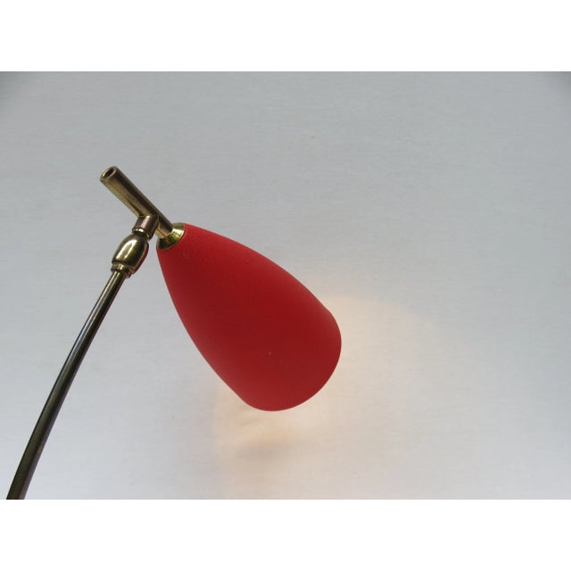 Red Table Lamp from Cosack, 1950s For Sale - Image 16 of 18