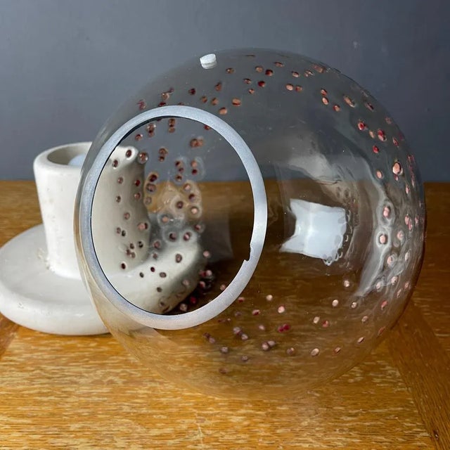 Murano Glass Table Lamp from La Murrina, Italy, 1970s For Sale - Image 11 of 13