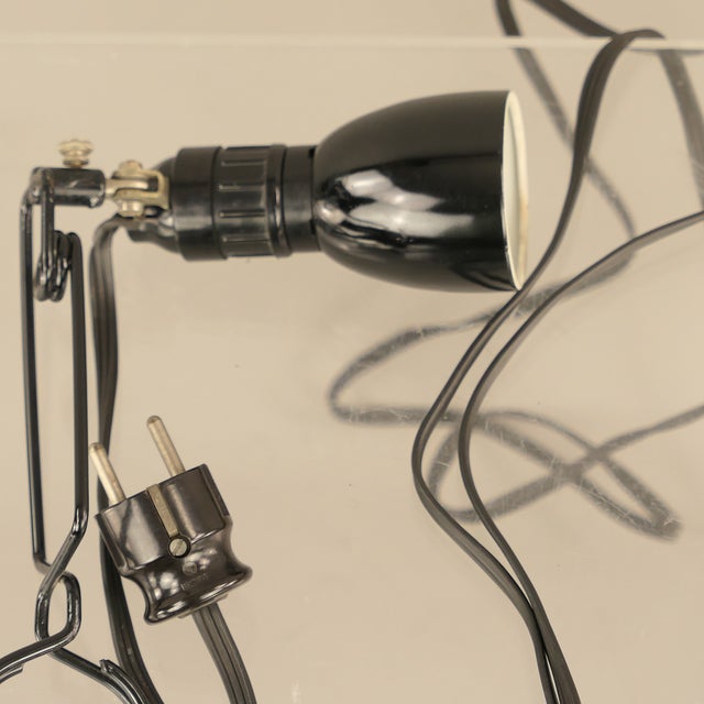 Bauhaus Workshop Lamp with Clamp Mechanism, Germany, 1930s For Sale - Image 15 of 17