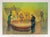 Louis Toffoli, Batteurs de riz en Thaïlande, Lithograph For Sale