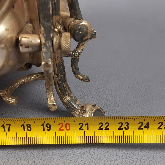 Antique Late 19th Century Victorian Sheffield Folding Shell Biscuit Jar from Elkington For Sale - Image 15 of 17