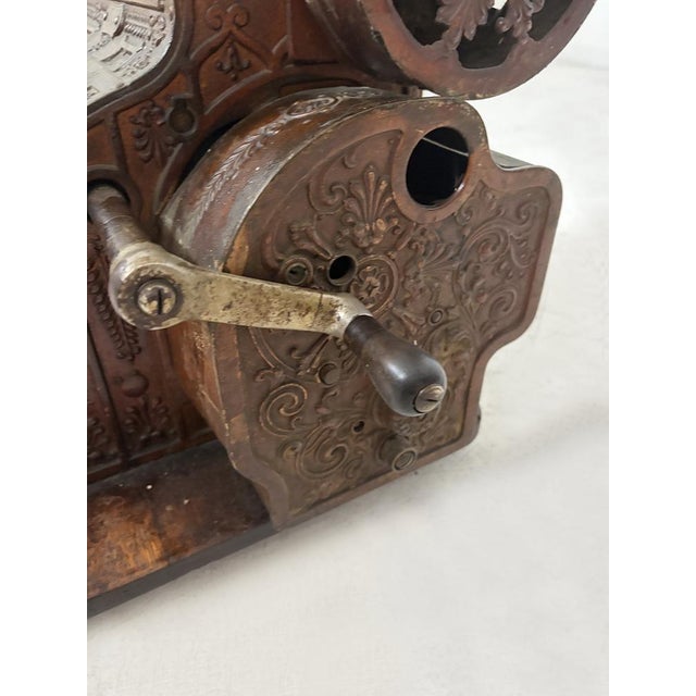 Antique Art Nouveau Mechanical Cash Register from National Cash Register Company, 1929 For Sale - Image 10 of 17