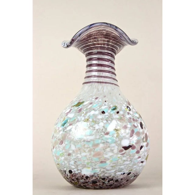 Mid-Century Murano Glass Vase, Italy, 1950s For Sale - Image 9 of 18