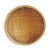Javanese bamboo hand woven round basket with attractive two-tone natural fibers. Many uses from storage to display. Each...