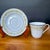 Vintage Towne House Spring Teacup & Saucer Sets • Yellow Floral Band and Silver Trim • Sold Individually by Set For Sale - Image 4 of 9