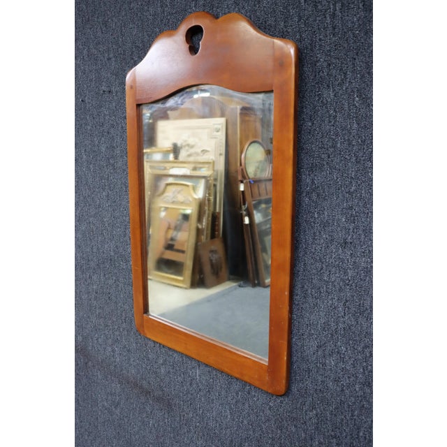 Rock Maple Mirror by Cushman For Sale In Philadelphia - Image 6 of 7