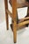 Antique French Provincial Country Oak Wood Folding Library Step Ladder For Sale - Image 9 of 12