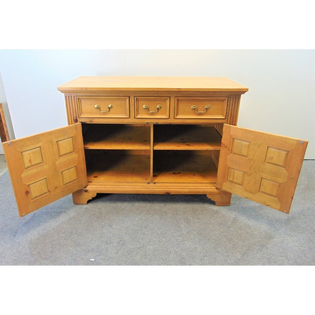 Baker Milling Road English Chippendale Style Pine Sideboard Chairish