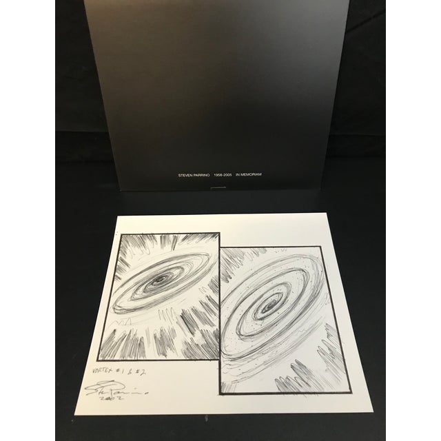 Abstract Steven Parrino, Vortex #1 & #2 For Sale - Image 3 of 3