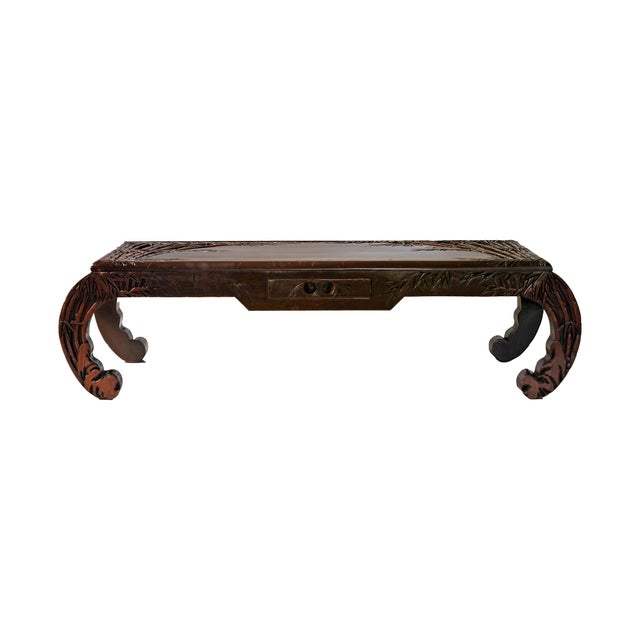 Ming Style Desk by George Zee Mid 20th Century For Sale In Providence - Image 6 of 8