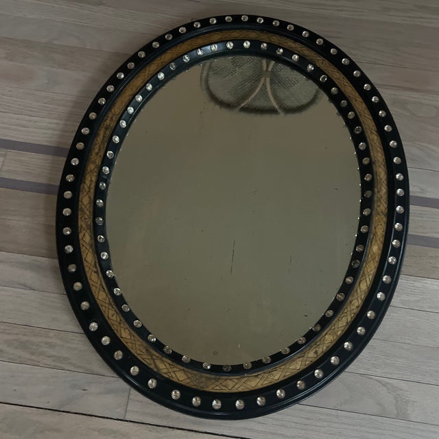 Antique Ebony and Gilt George III Irish Mirror For Sale In New York - Image 6 of 8