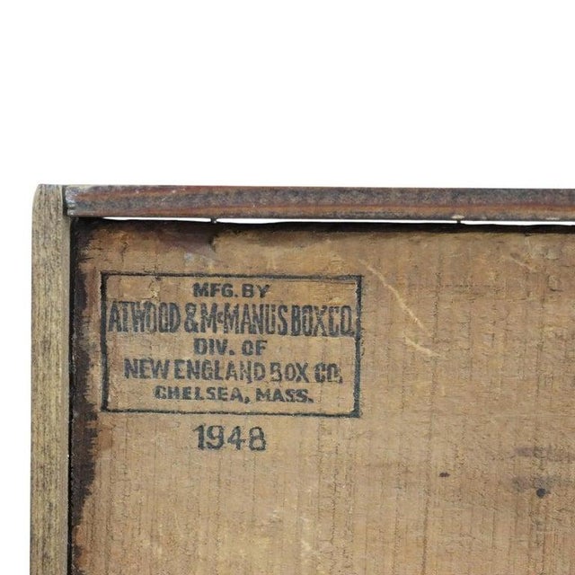1900s Atwood & McManus Country Store Advertising Plaque Highland Spring Beverages For Sale - Image 10 of 10