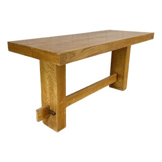 Pin Desk in the style of Les Arcs, 1950s For Sale