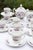 Art Deco Violet Flowers Coffee Service for 14 from Chapus et Fils, Limoges, France, 1930s, Set of 32 For Sale - Image 4 of 6
