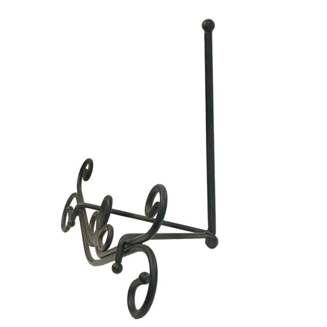 Heavy metal, and a deep base. Very stable, Great display stand for your large pieces - bowl or platter. The last picture...