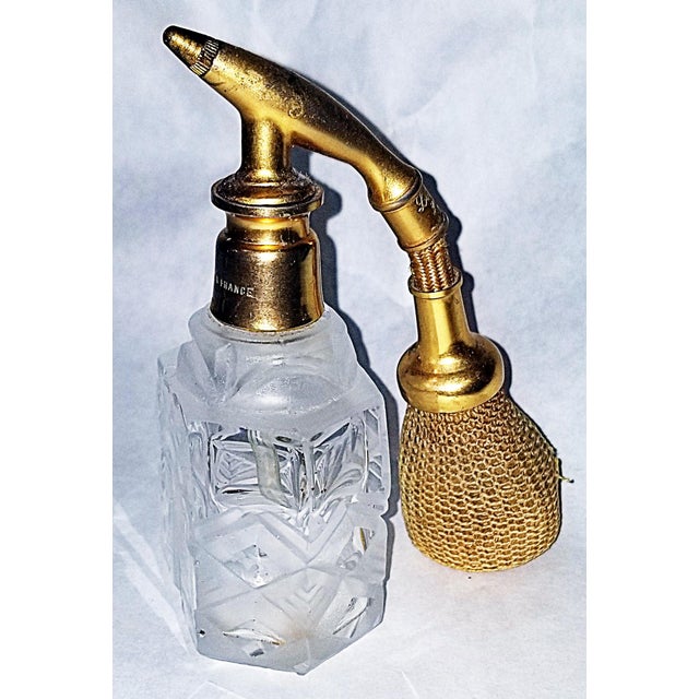 1950s Perfume Atomizer Bottle For Sale - Image 4 of 6