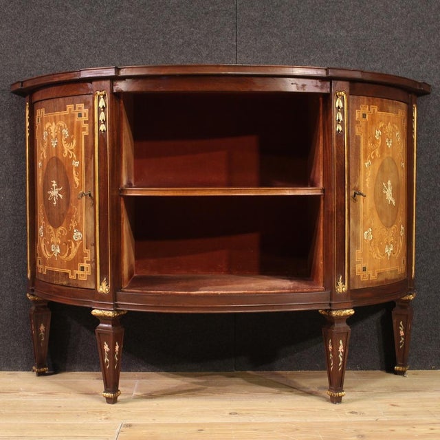 1950s Louis XVI Inlaid Sideboard, 1950s For Sale - Image 5 of 13